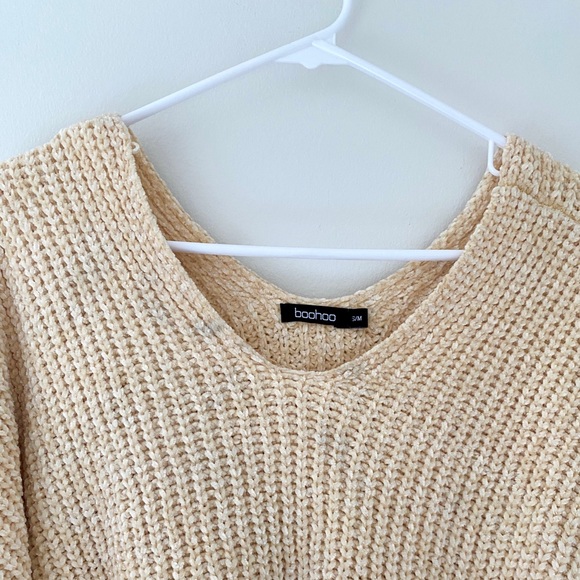 Boohoo oversized chenille sweater - Picture 3 of 3